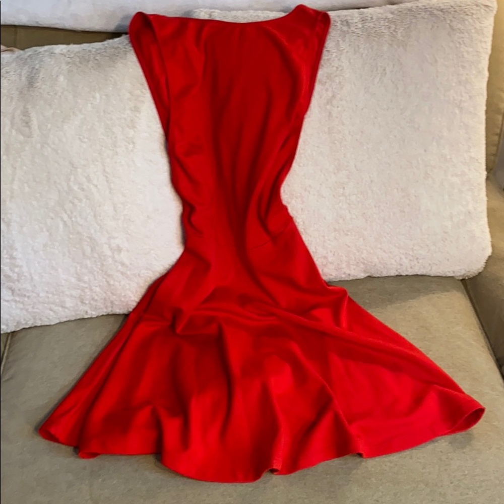 Red dress